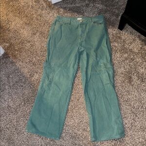 Green Cargo Pants